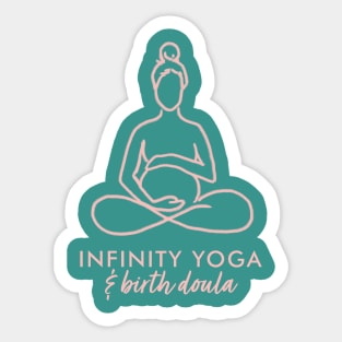 Infinity Yoga and Birth Sticker